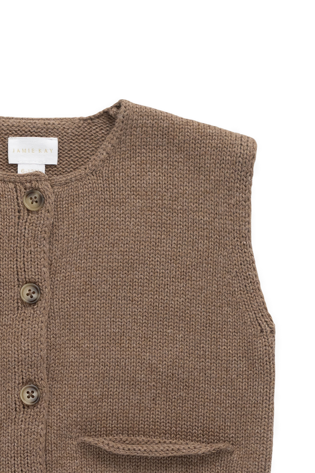 Flynn Vest - Doe Childrens Vest from Jamie Kay USA