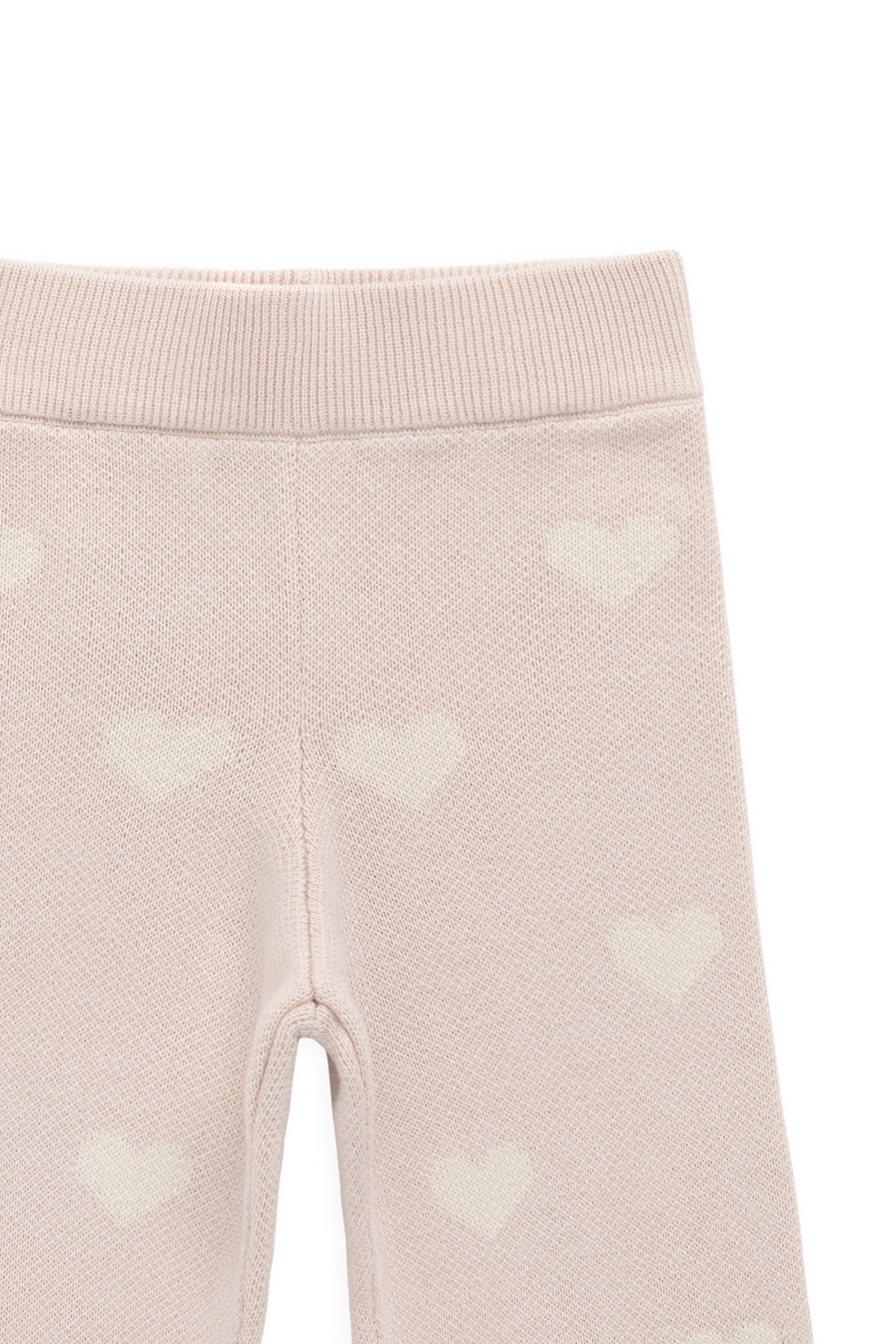 Kayla Pant - Kylie Heart Jacquard Morganite Childrens Pant from Jamie Kay USA