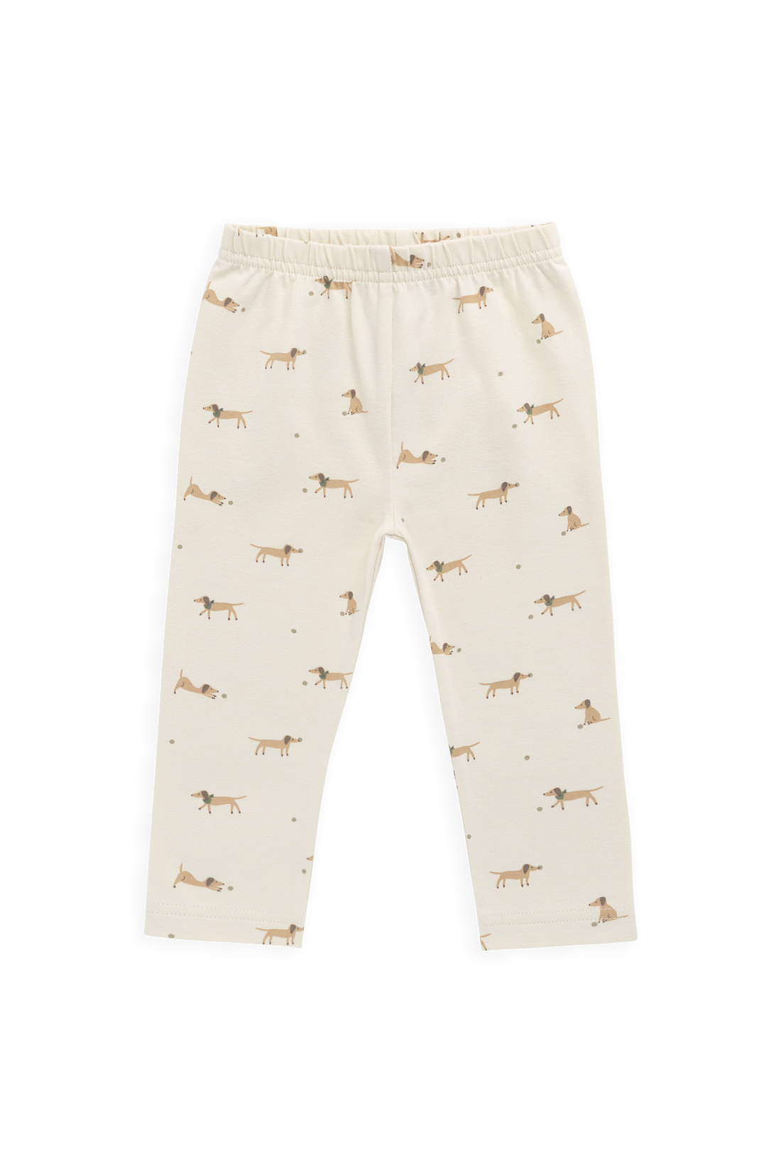 Organic Cotton Everyday Legging - Play Ball Cassava Childrens Legging from Jamie Kay USA