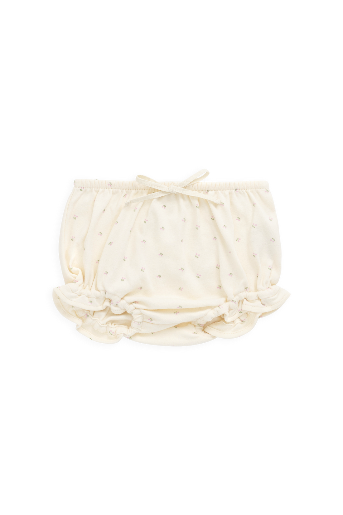 Organic Cotton Frill Bloomer - Ditsy Cherries Childrens Bloomer from Jamie Kay USA