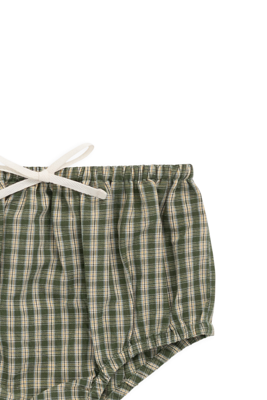 Organic Cotton Gabriel Bloomer - Ravine Check – Jamie Kay USA