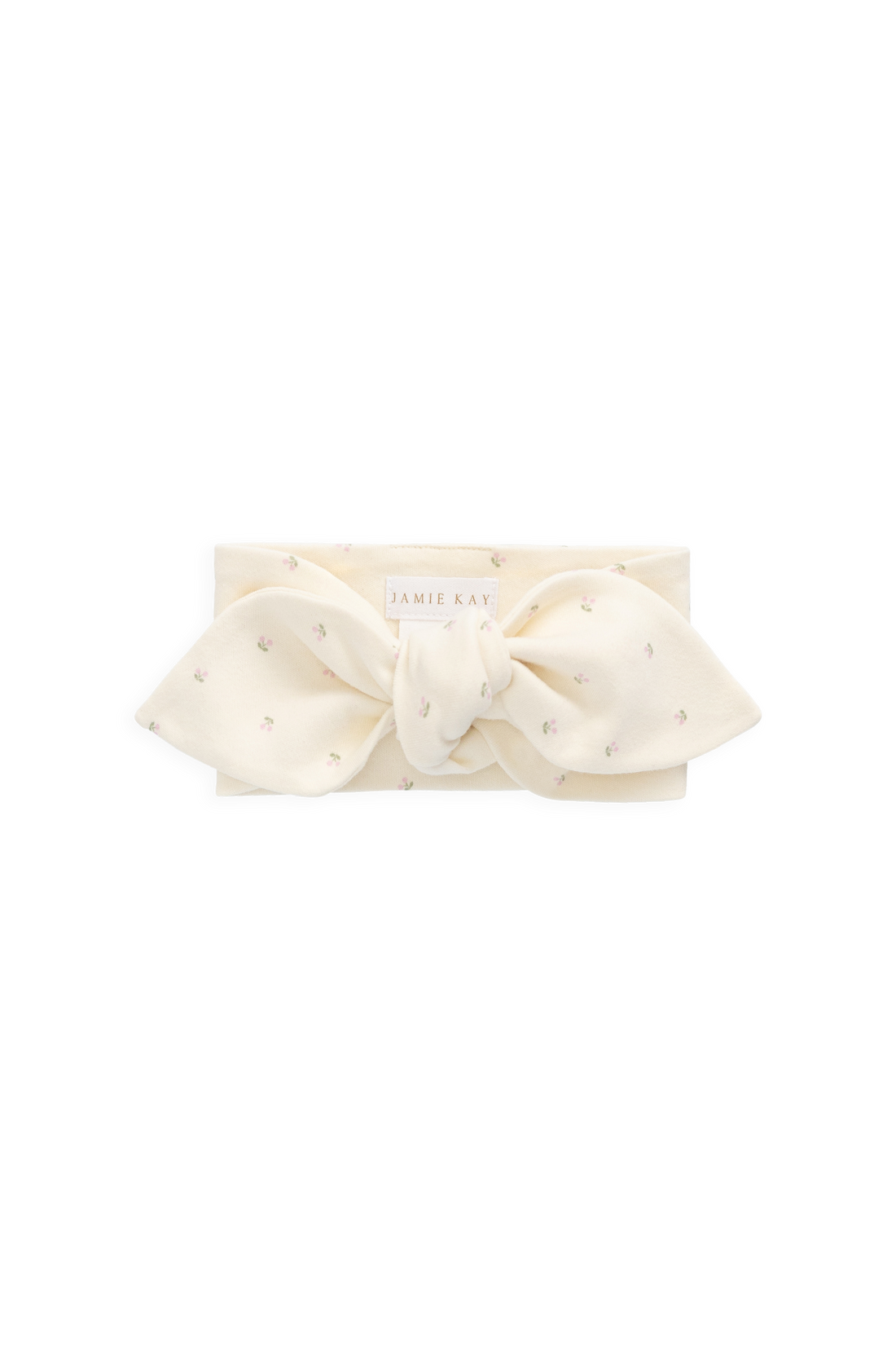 Organic Cotton Headband - Ditsy Cherries Childrens Headband from Jamie Kay USA