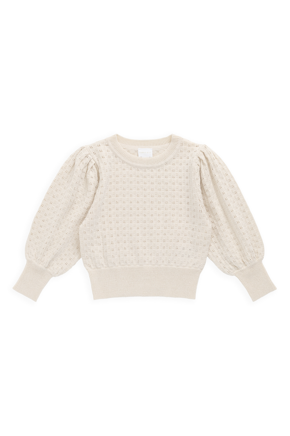 Penelope Jumper - Vanilla Childrens Jumper from Jamie Kay USA