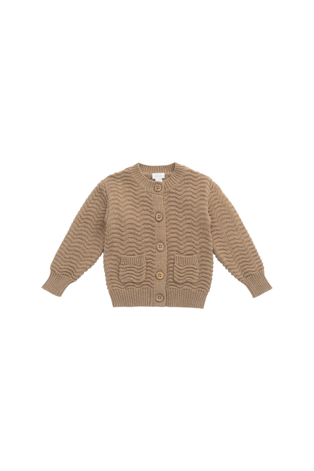 Maverick Cardigan - Toffee Marle Childrens Cardigan from Jamie Kay USA