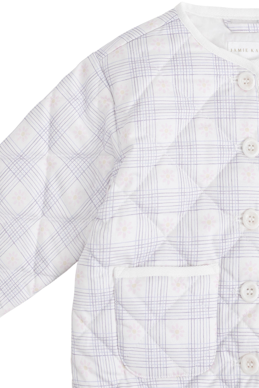 Ariel Jacket - Marguerite Egret Childrens Jacket from Jamie Kay USA