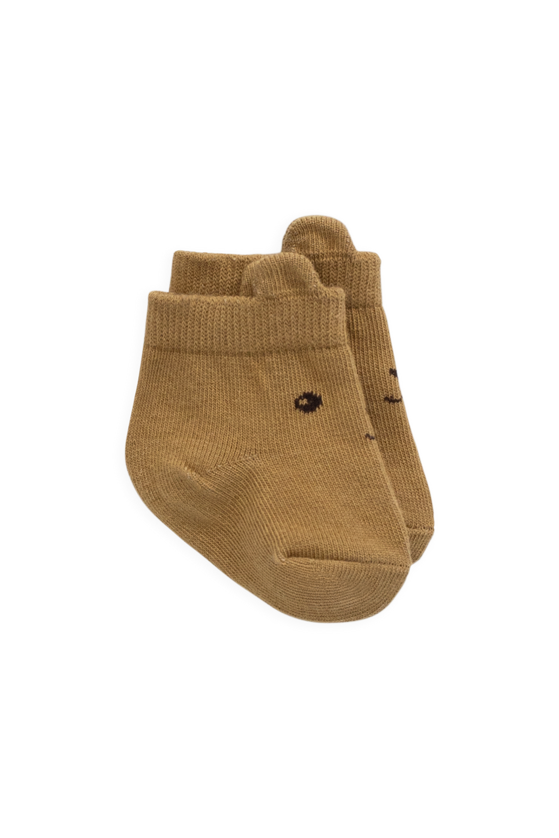 George Bear Ankle Sock - Buckwheat Childrens Socks from Jamie Kay USA