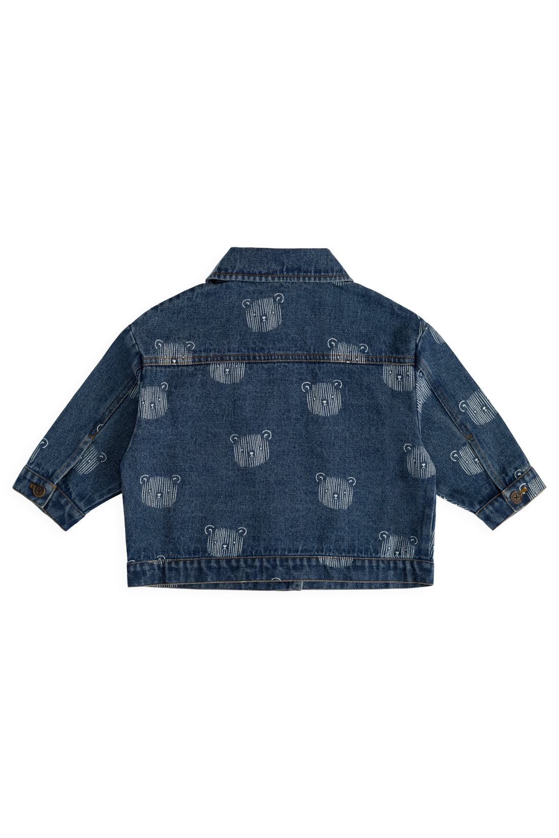 Nicolai Jacket - Teddy Face Denim – Jamie Kay USA
