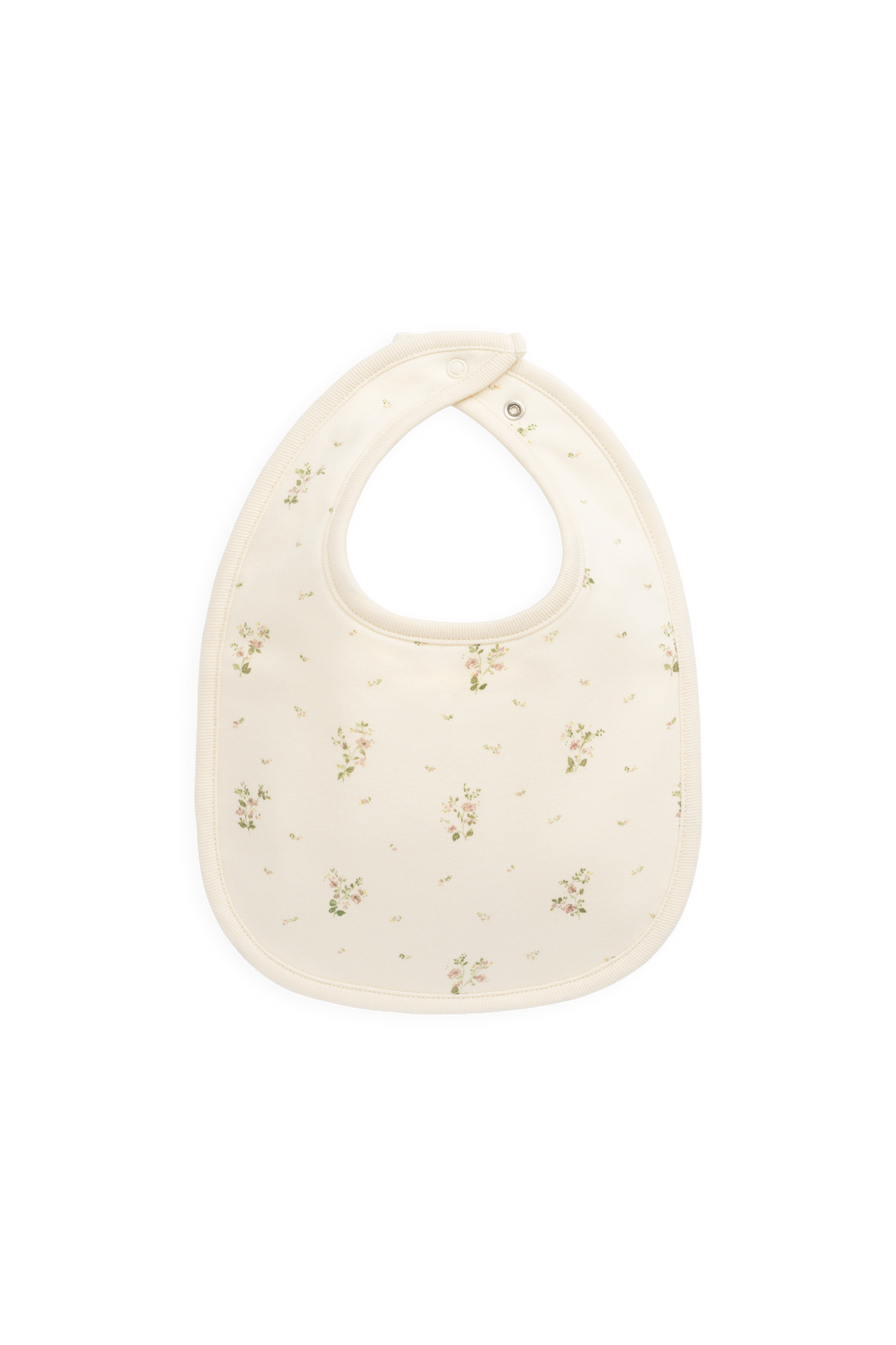 Organic Cotton Bib - Josepha Egret Small Childrens Bib from Jamie Kay USA