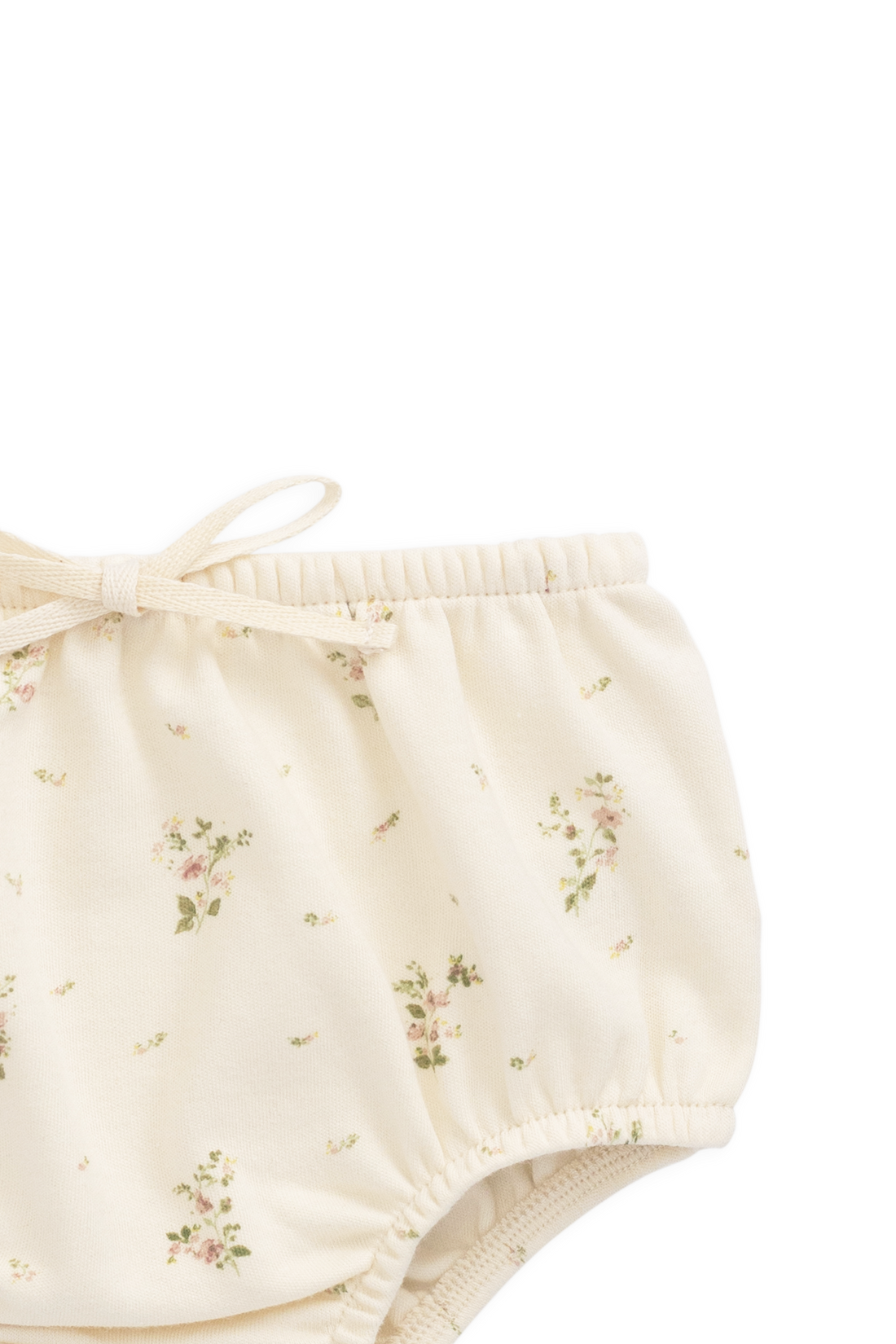 Organic Cotton Classic Bloomer - Josepha Egret Small Childrens Bloomer from Jamie Kay USA