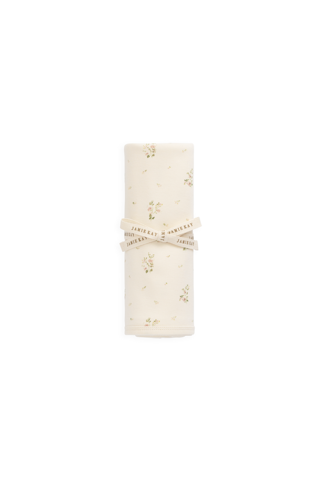 Organic Cotton Murphy Blanket - Josepha Egret Small Childrens Blanket from Jamie Kay USA