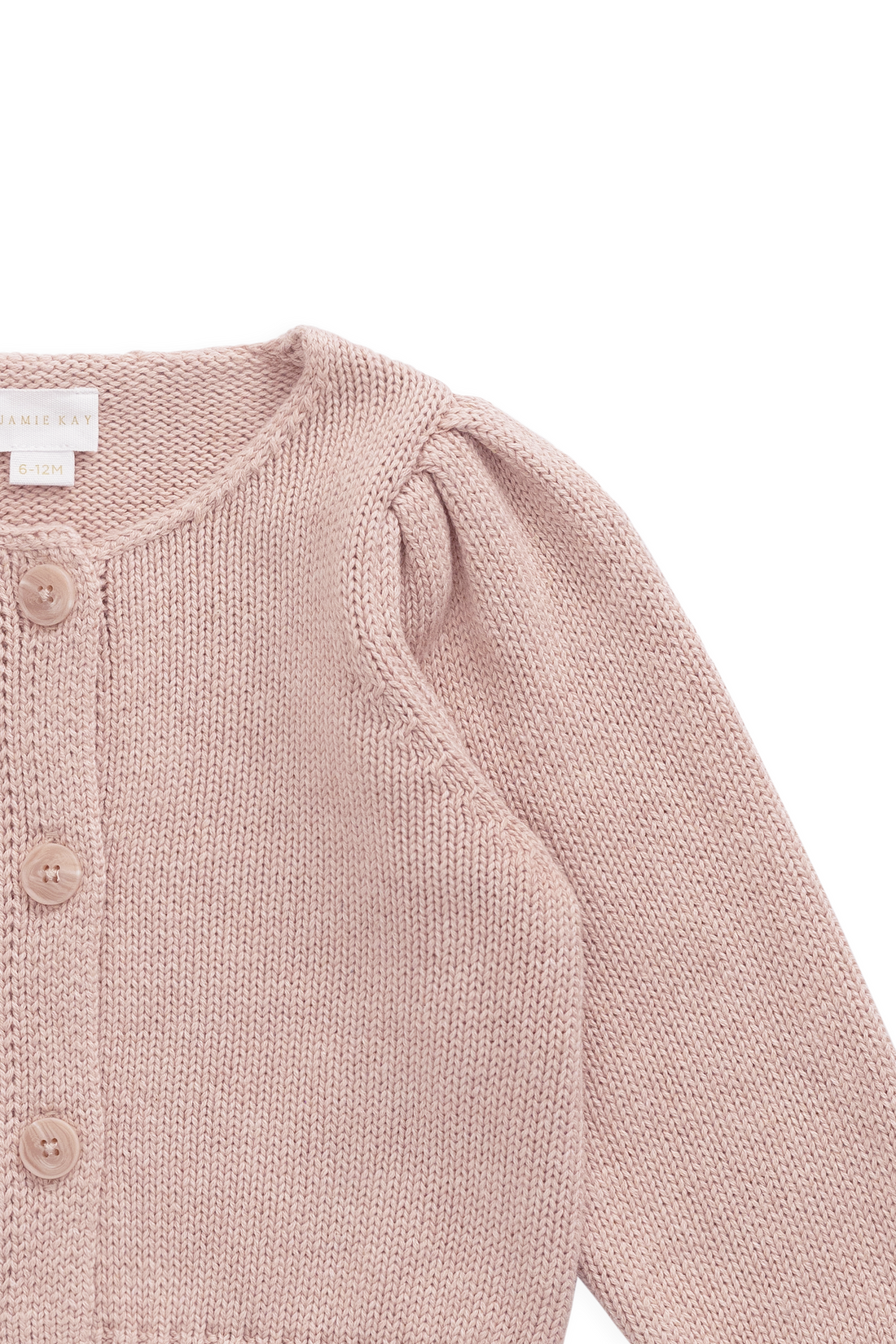 Tasha Knitted Cardigan - Sweetpea Marle Childrens Cardigan from Jamie Kay USA