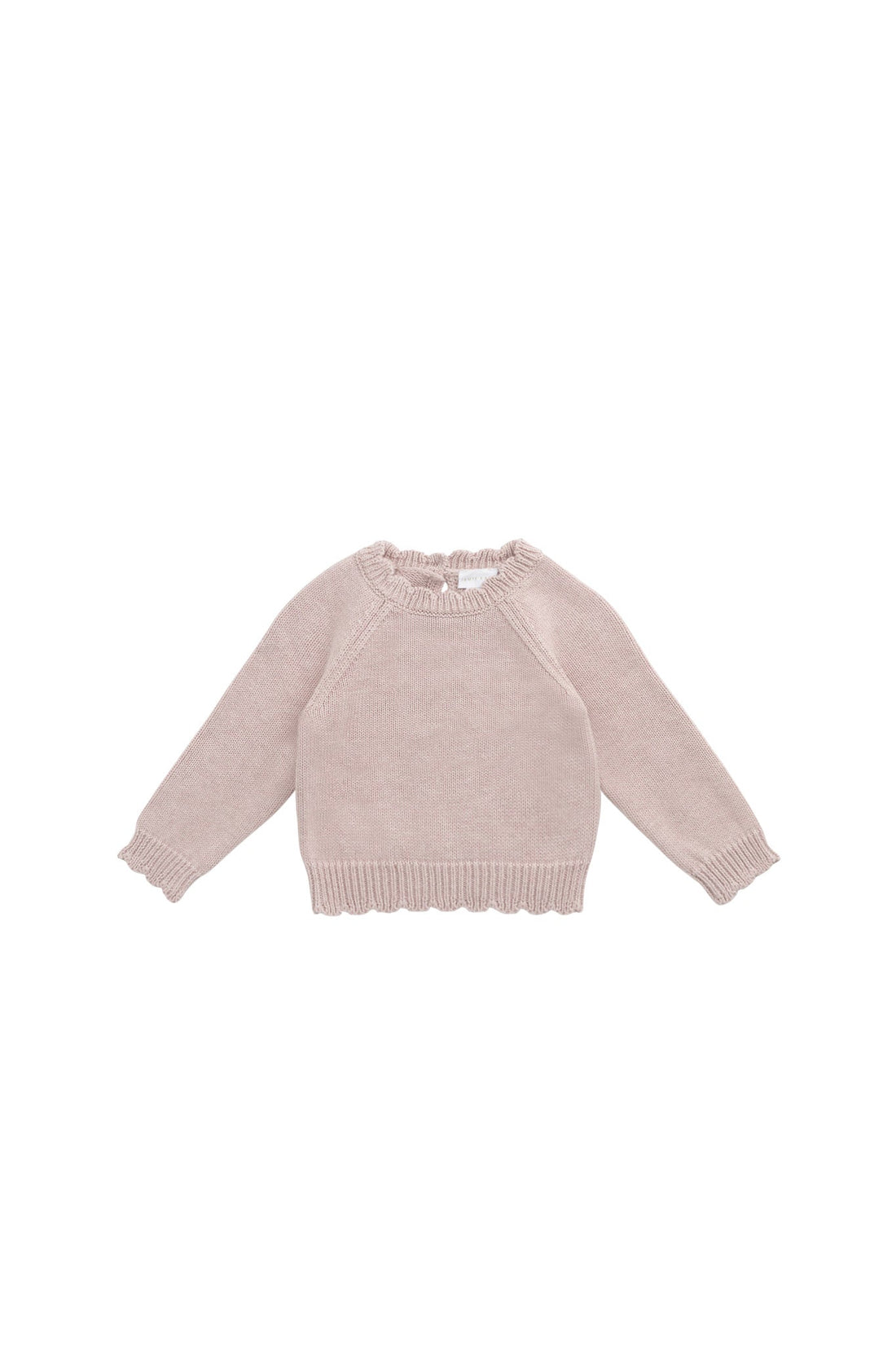 Audrey Knitted Jumper - Soft Misty Marle Childrens Cardigan from Jamie Kay USA