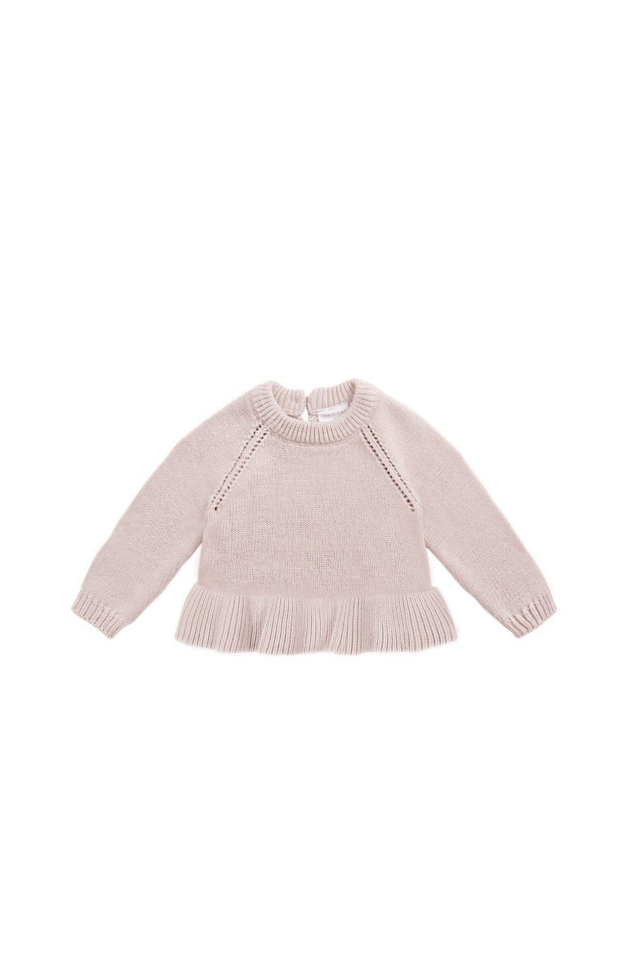 Ava Jumper - Soft Misty Rose Childrens Jumper from Jamie Kay USA