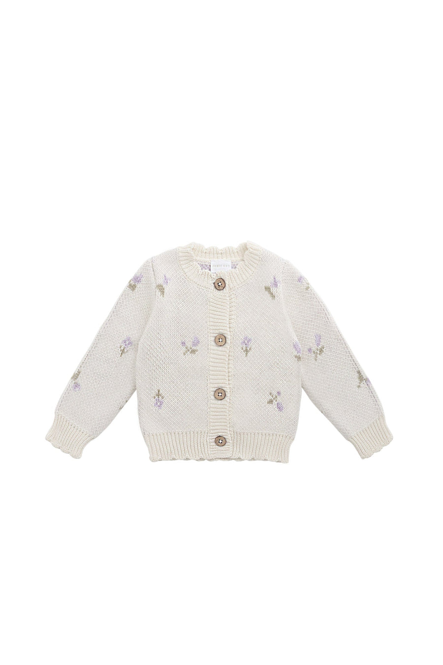 Delilah Cardigan - Lavender Small Childrens Cardigan from Jamie Kay USA