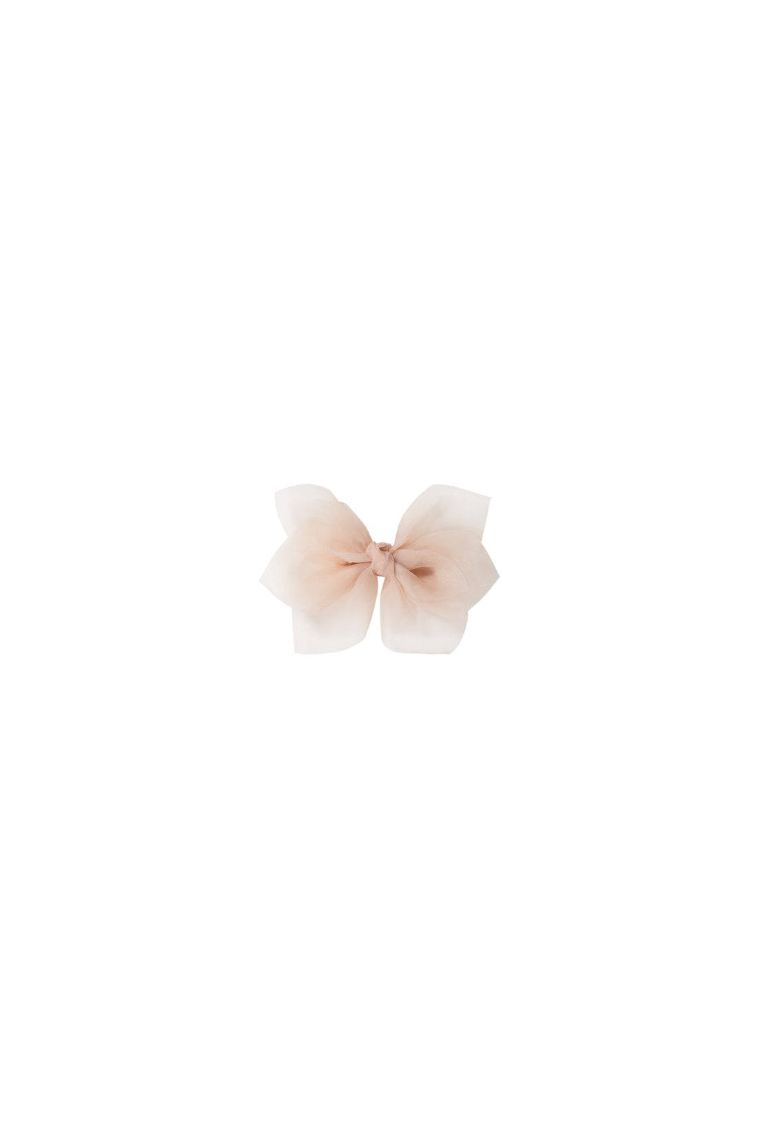 Fairy Bow - Soft Peony Childrens Hair Bow from Jamie Kay USA