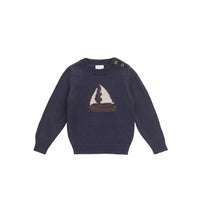 Hugo Jumper - Ink Childrens Jumper from Jamie Kay USA