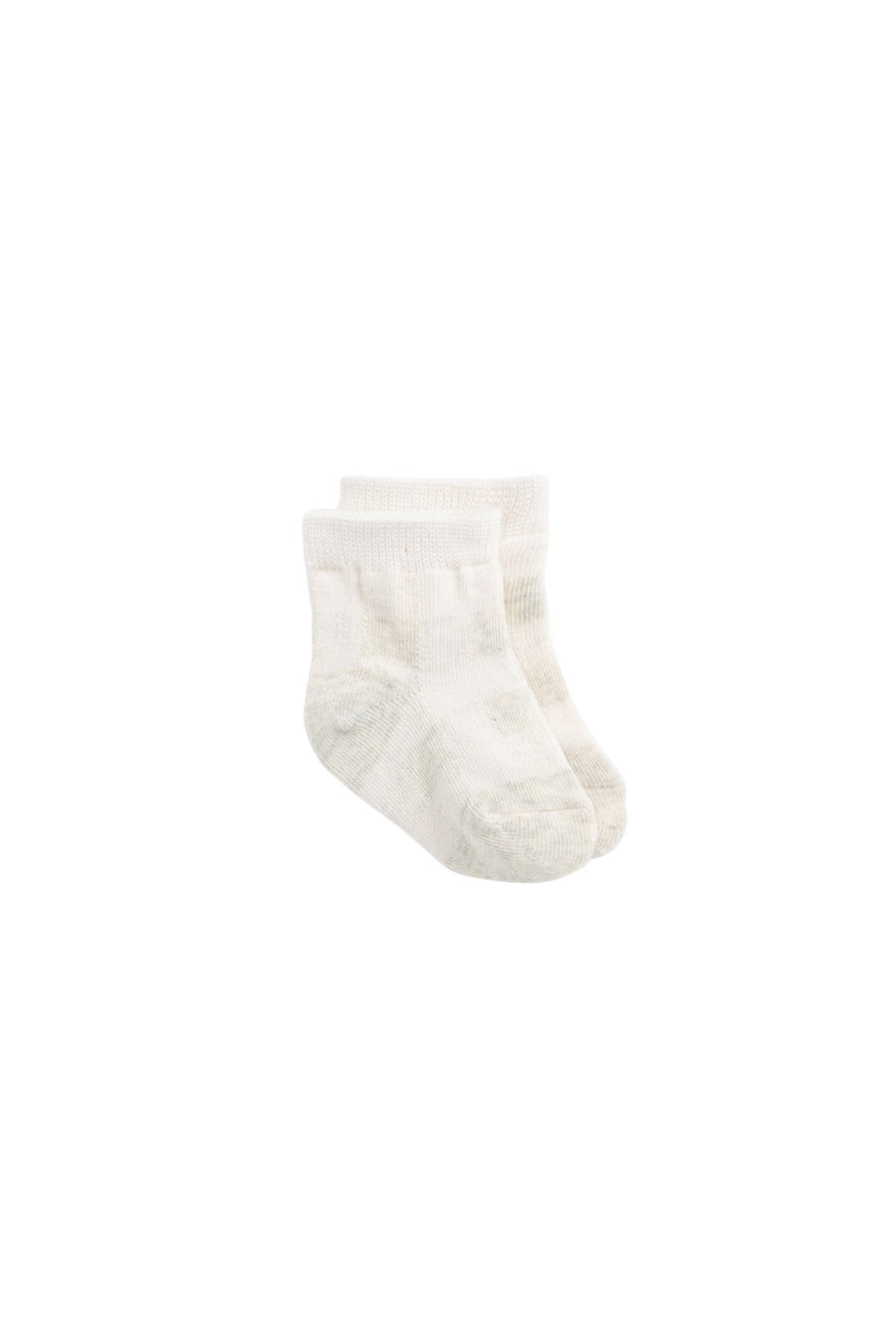 Jeanie Sock - Gingham Oatmeal Childrens Sock from Jamie Kay USA