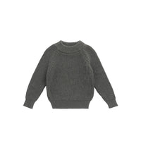 Joshua Jumper - Seaweed Marle Childrens Jumper from Jamie Kay USA