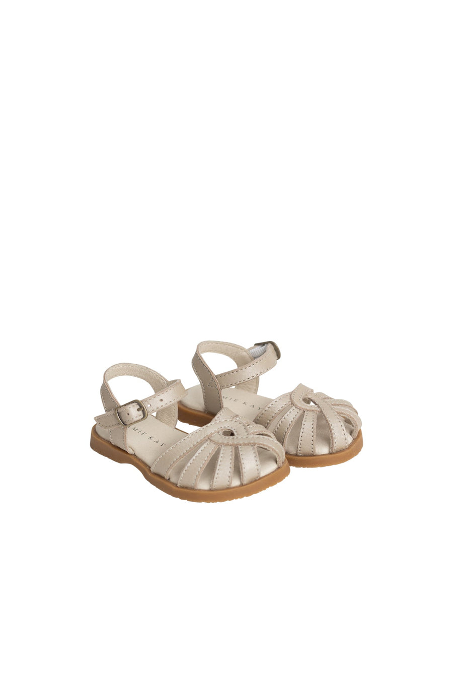 Leather Sandal - Matt Gold Childrens Footwear from Jamie Kay USA