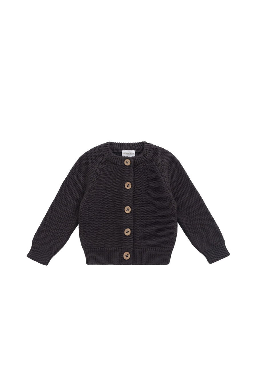 Louis Cardigan - Coal Childrens Cardigan from Jamie Kay USA