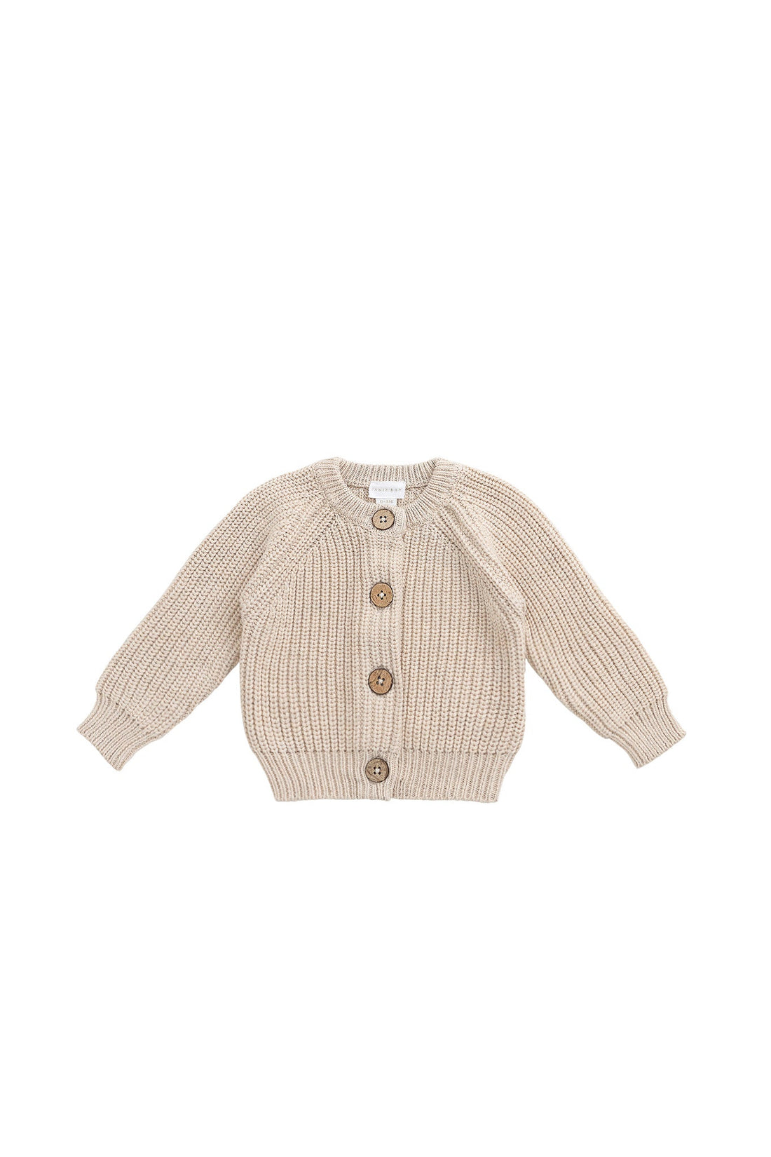 Max Cardigan - Oatmeal Marle Childrens Cardigan from Jamie Kay USA