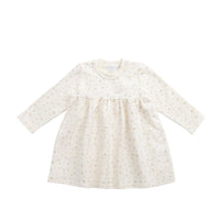 Organic Cotton Charlotte Dress - Briella Whisper Childrens Dress from Jamie Kay USA