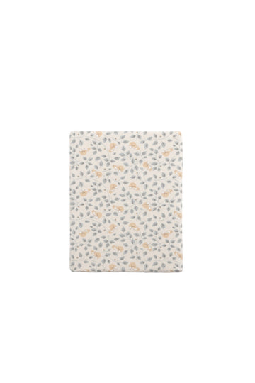 Organic Cotton Cot Sheet - Freddie Fox Childrens Cot Sheet from Jamie Kay USA