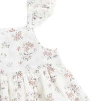 Organic Cotton Elodie Dress - Selena Blush Childrens Dress from Jamie Kay USA