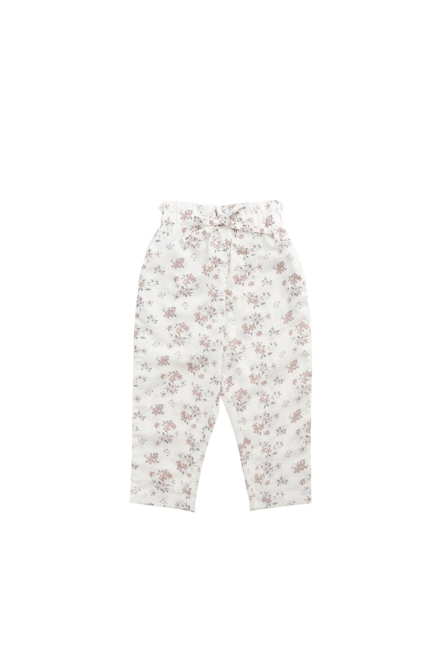 Organic Cotton Elodie Pant - Selena Blush Childrens Pant from Jamie Kay USA