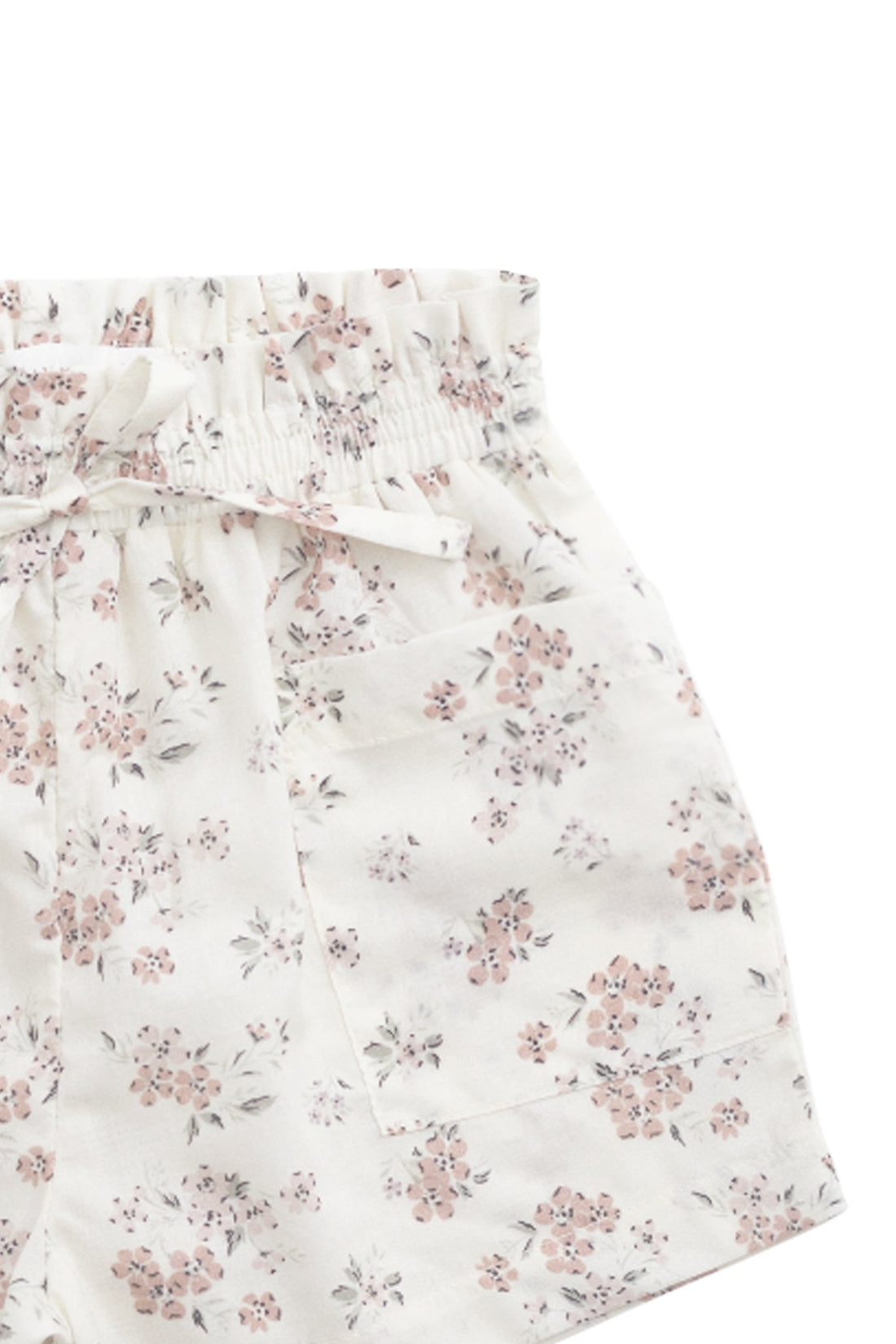 Organic Cotton Emelia Short - Selena Blush Childrens Short from Jamie Kay USA