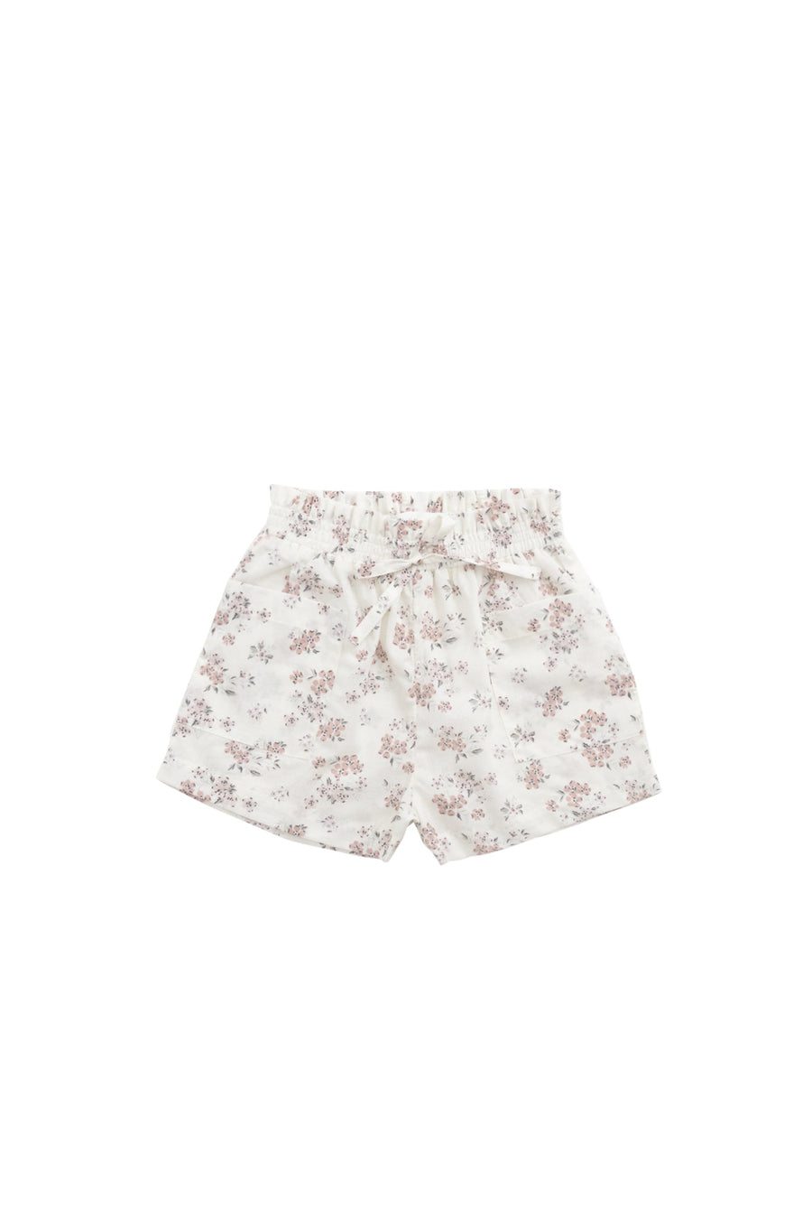 Organic Cotton Emelia Short - Selena Blush Childrens Short from Jamie Kay USA