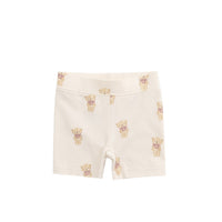 Organic Cotton Everyday Bike Short - Little Georgie Childrens Short from Jamie Kay USA