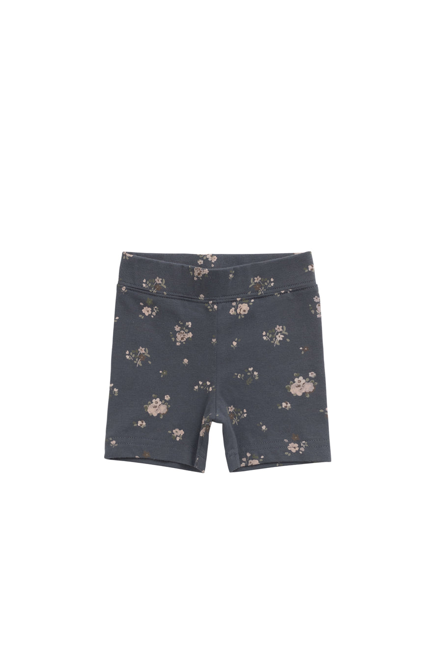 Organic Cotton Everyday Bike Short - Petite Fleur Lava Childrens short from Jamie Kay USA