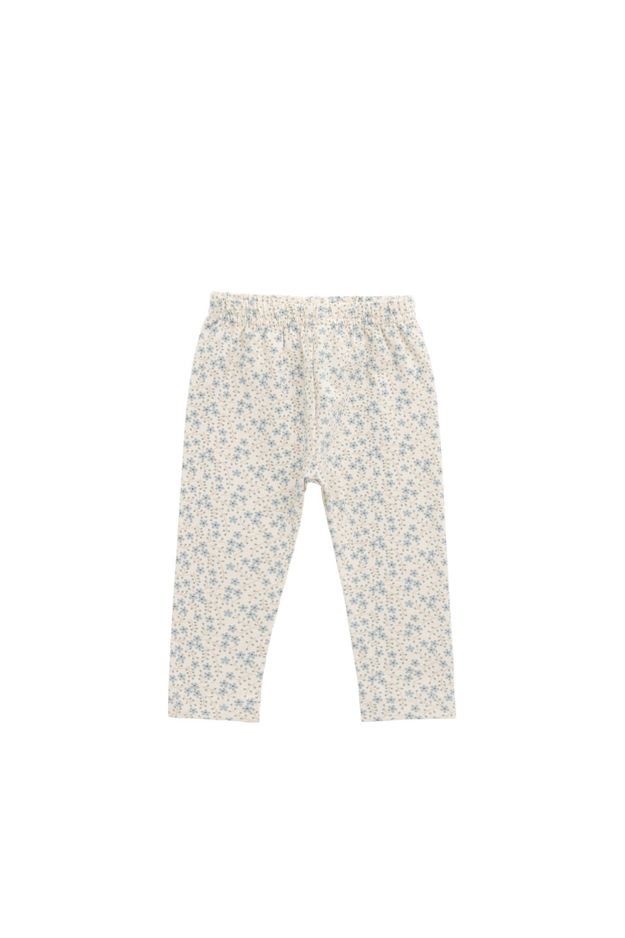 Organic Cotton Everyday Legging - Adnola Floral Childrens Legging from Jamie Kay USA