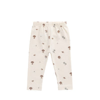 Organic Cotton Everyday Legging - Le Champignon Childrens Legging from Jamie Kay USA