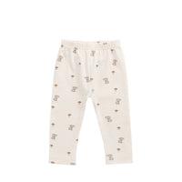 Organic Cotton Everyday Legging - Le Lapin Childrens Legging from Jamie Kay USA