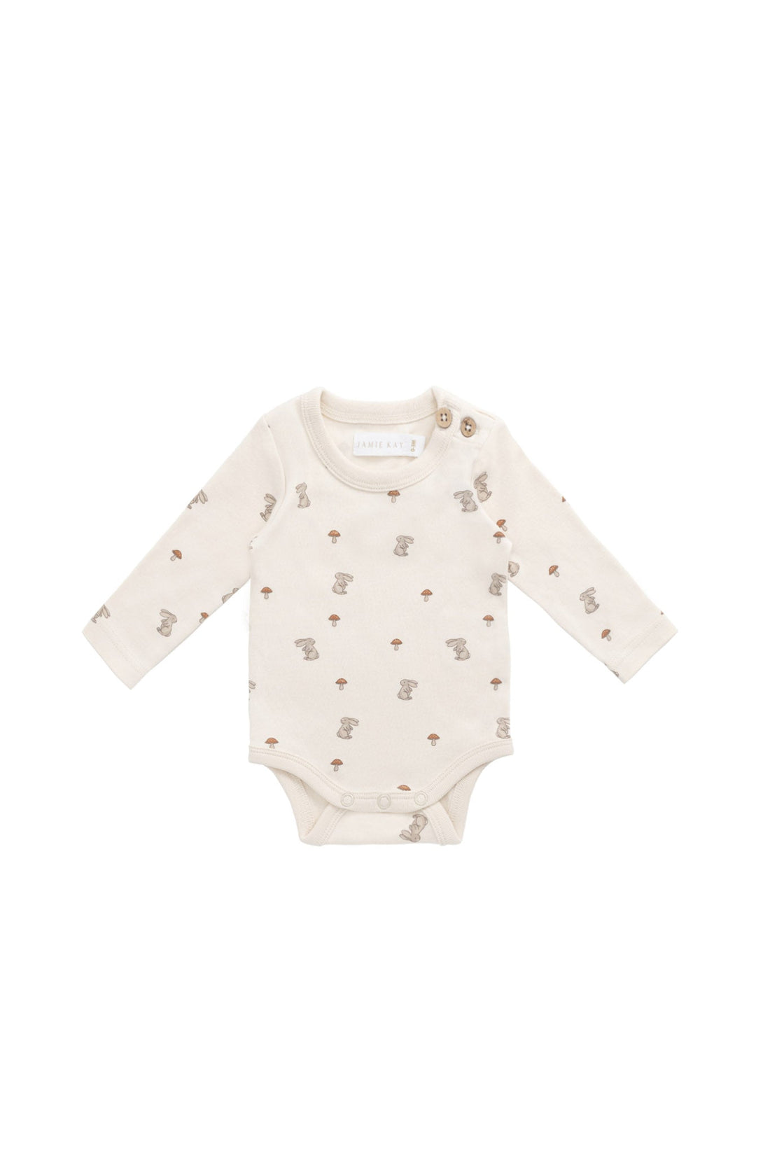 Organic Cotton Fernley Bodysuit - Le Champignon Childrens Bodysuit from Jamie Kay USA