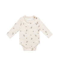 Organic Cotton Fernley Bodysuit - Le Champignon Childrens Bodysuit from Jamie Kay USA