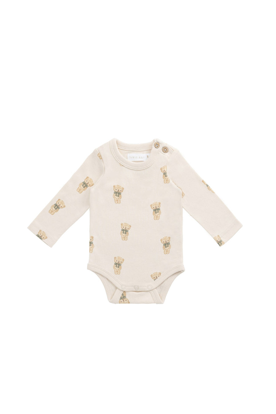 Organic Cotton Fernley Bodysuit - Little Ted Childrens Bodysuit from Jamie Kay USA