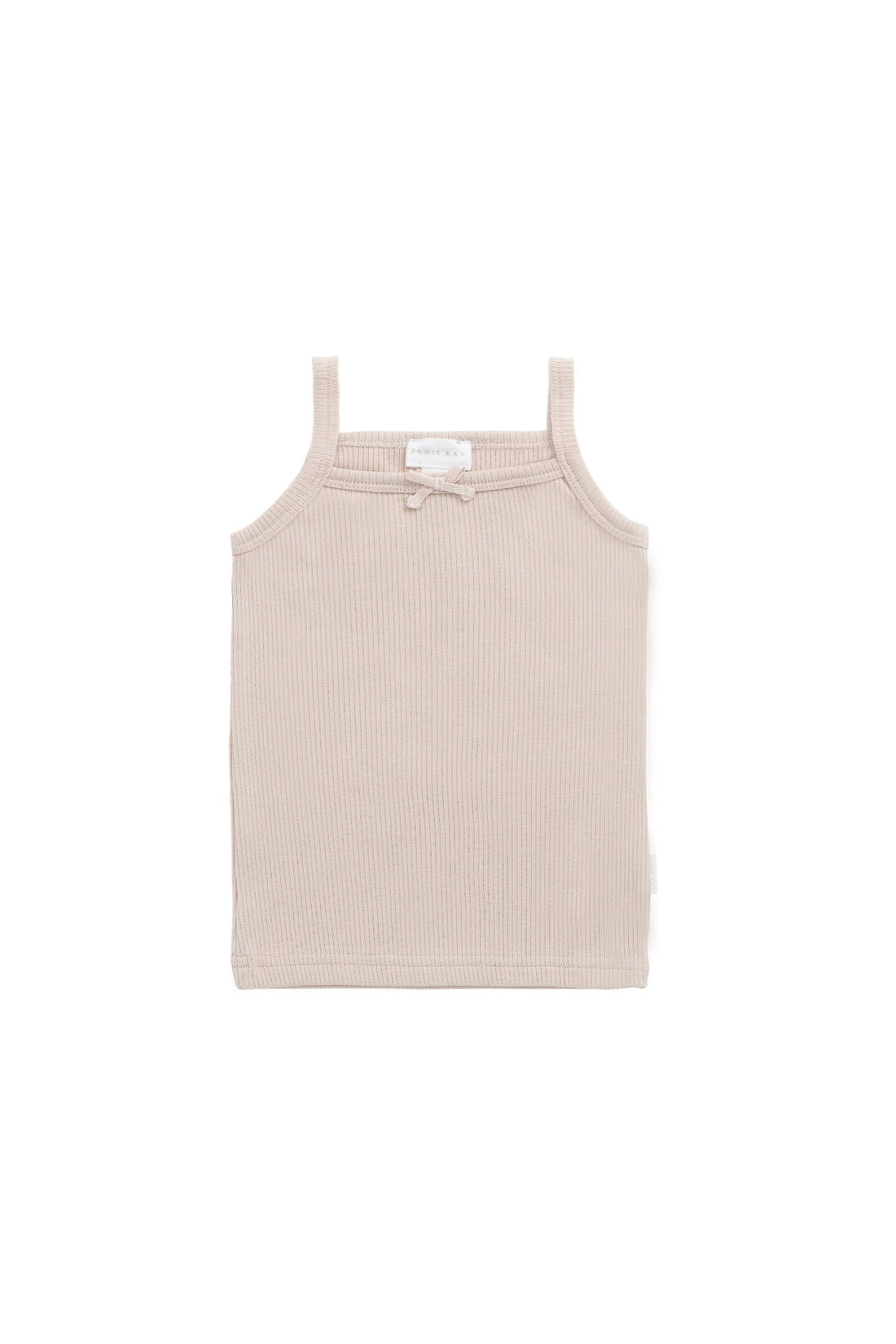 Organic Cotton Fine Rib Singlet - Pillow Childrens Singlet from Jamie Kay USA