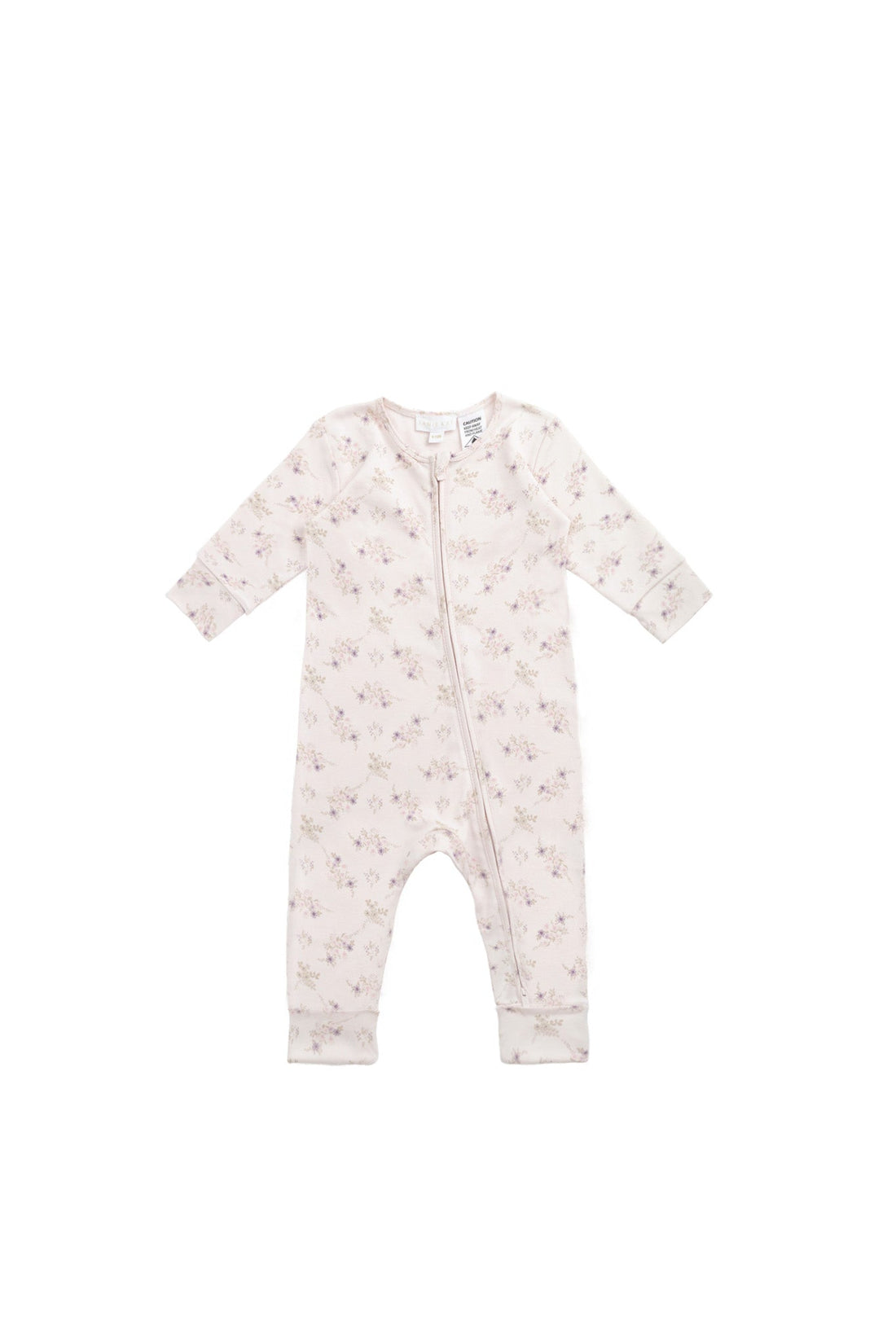 Organic Cotton Frankie Onepiece - Sweet Pea Floral Childrens Onepiece from Jamie Kay USA