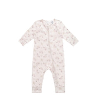 Organic Cotton Frankie Onepiece - Sweet Pea Floral Childrens Onepiece from Jamie Kay USA