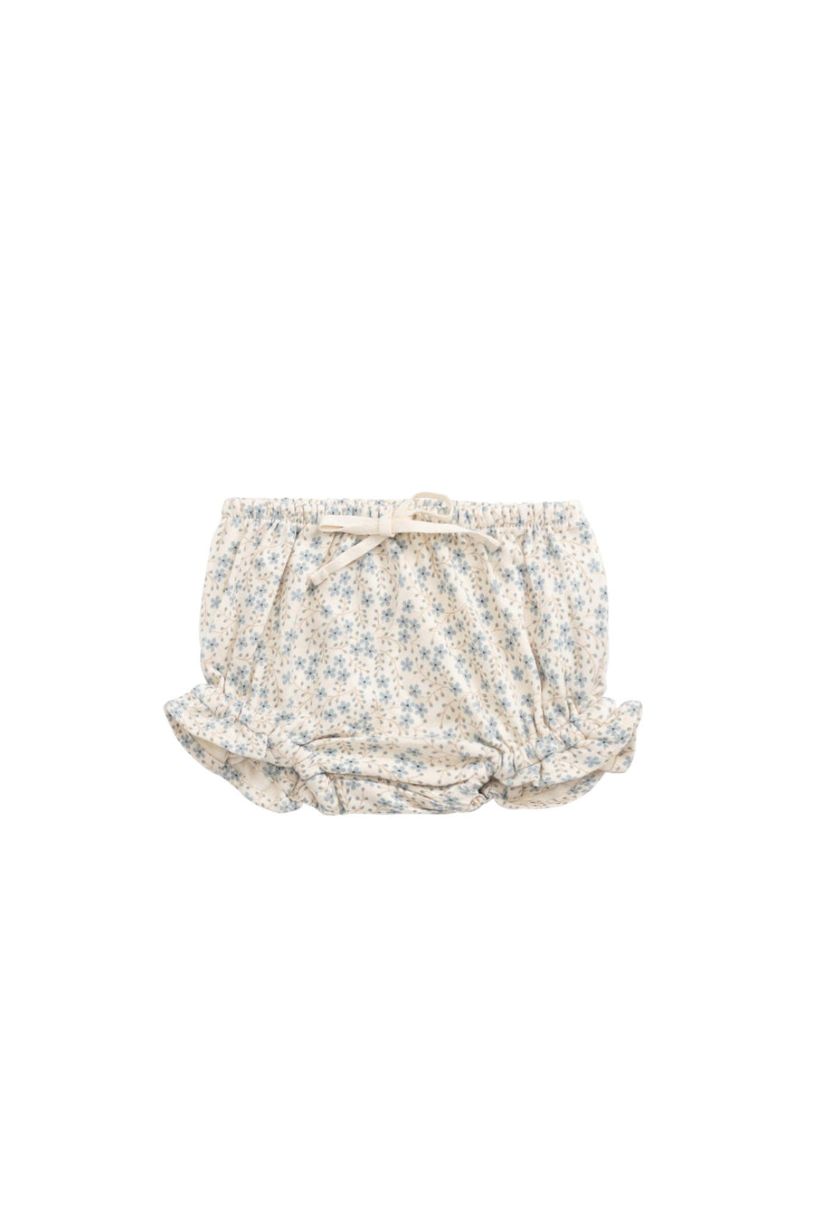 Organic Cotton Frill Bloomer - Adnola Floral Childrens Bloomer from Jamie Kay USA