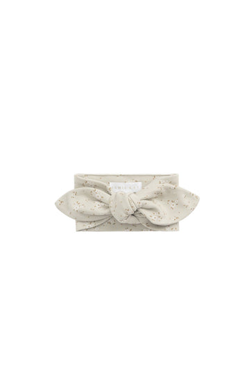 Organic Cotton Headband - Lulu Honeydew Childrens Headband from Jamie Kay USA