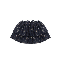 Organic Cotton Heidi Skirt - Bouquet De Fleur Childrens Skirt from Jamie Kay USA