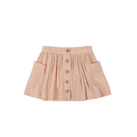 Organic Cotton Muslin Kennedy Skirt - Parfait Childrens Skirt from Jamie Kay USA