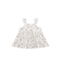 Organic Cotton Leah Top - Selena Blush Childrens Top from Jamie Kay USA