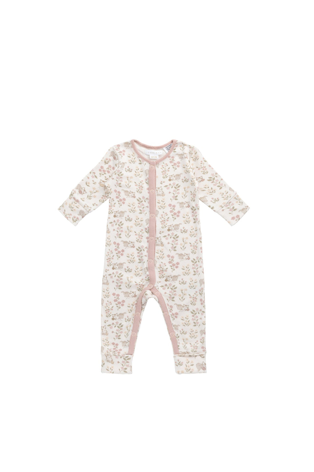 Organic Cotton Maple Onepiece - Moons Woolen Ball Childrens Onepiece from Jamie Kay USA