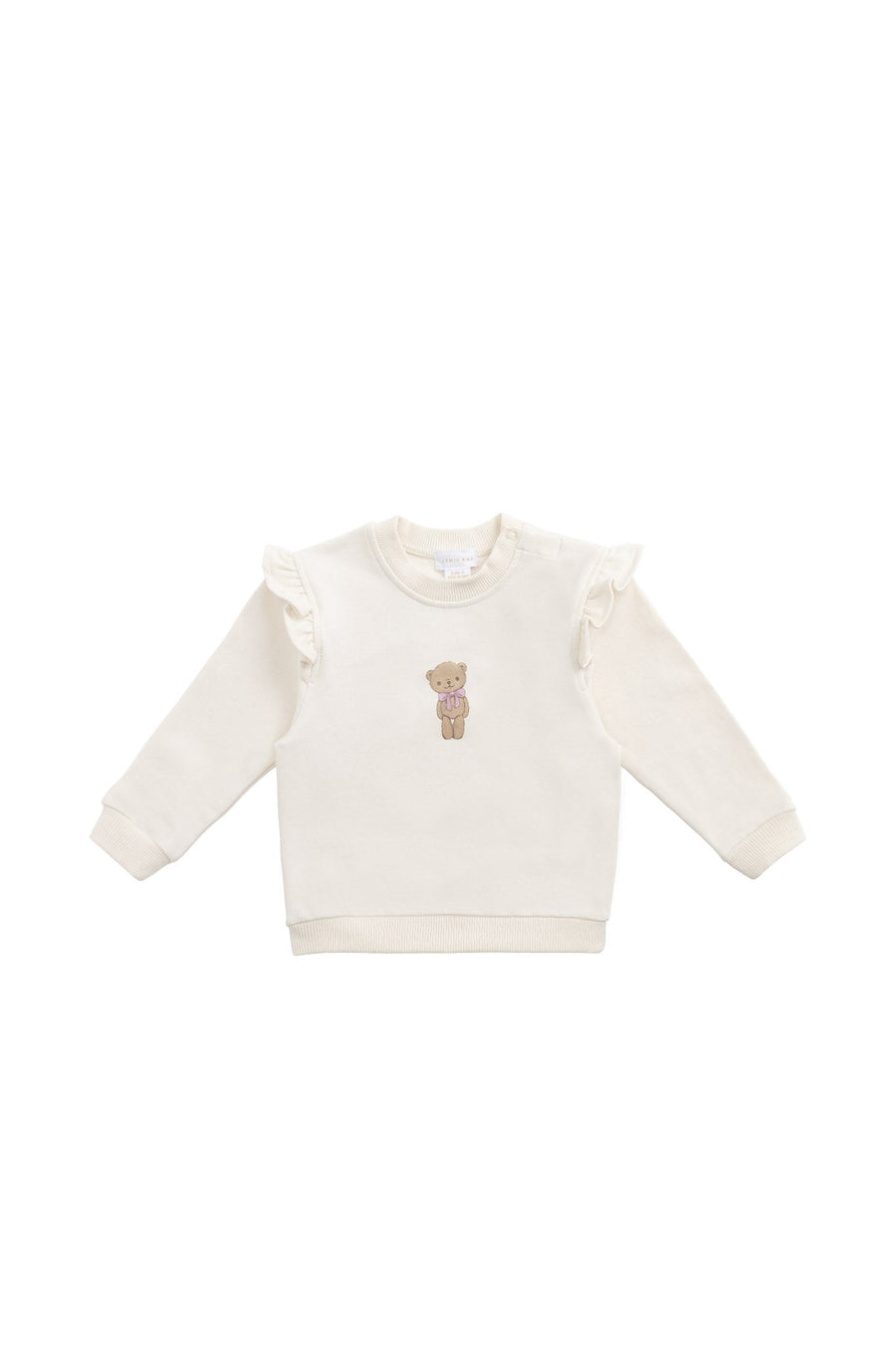 Organic Cotton Maple Sweatshirt - Cloud Little Georgie Childrens Top from Jamie Kay USA