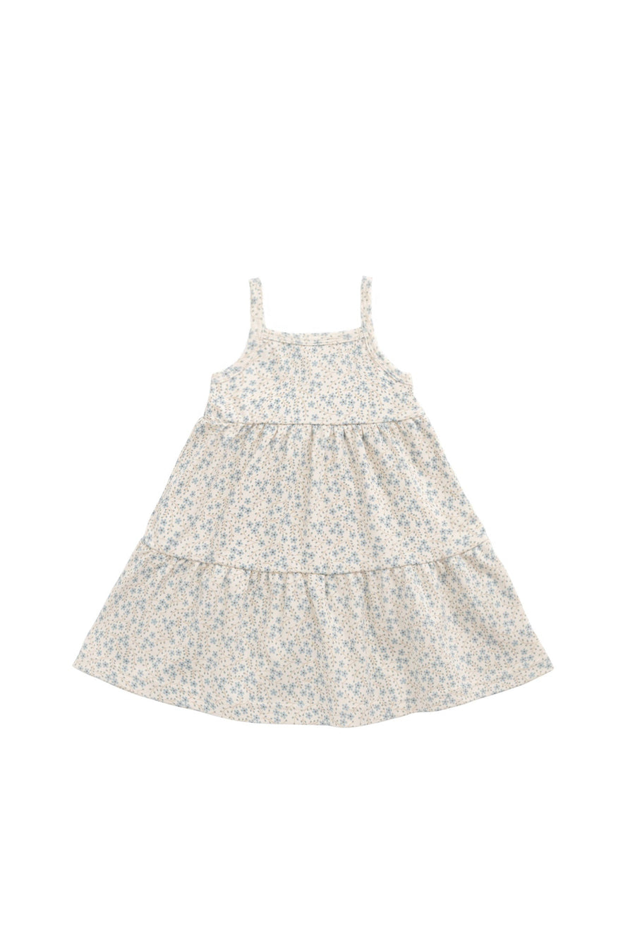 Organic Cotton Matilda Dress - Adnola Floral Childrens Dress from Jamie Kay USA